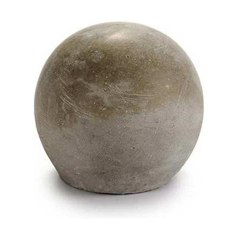 Decorative Figure Grey Cement Ball (10 x 10 x...