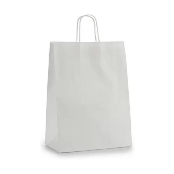 Paper Bag White (32 X 12 X 50 cm) (25 Units) 2