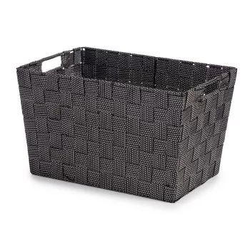 Basket Black Cloth 10 L (25 x 20 x 35 cm) (12 Units) 2