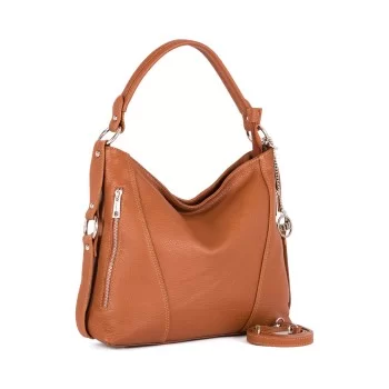 Women's Handbag Mia Tomazzi WB113036-COGNAC Brown (33 x...
