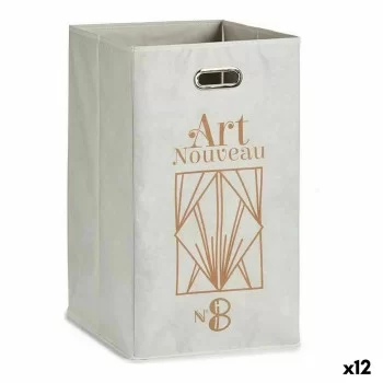 Basket Art Nouveau 35 x 57 x 35 cm Polyester Cardboard 12...