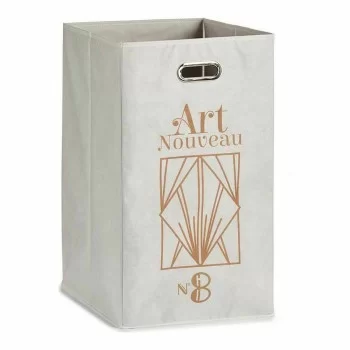 Basket Art Nouveau 35 x 57 x 35 cm Polyester Cardboard 12... 2