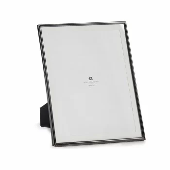 Photo frame Black Crystal Steel (23 x 28 x 15 cm) (12 Units) 2
