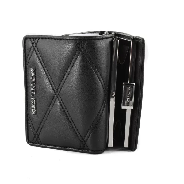 Women's Handbag Michael Kors 35T2STVE2U-BLACK Black 11 x 9 x 2 cm