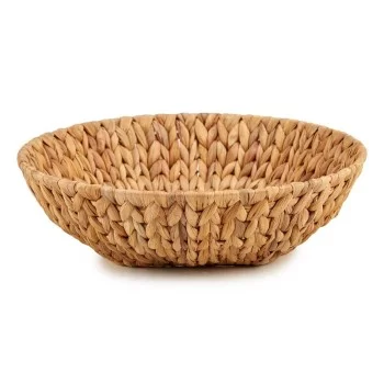 Centerpiece 34 x 9 x 34 cm Metal Brown Water hyacinth 2