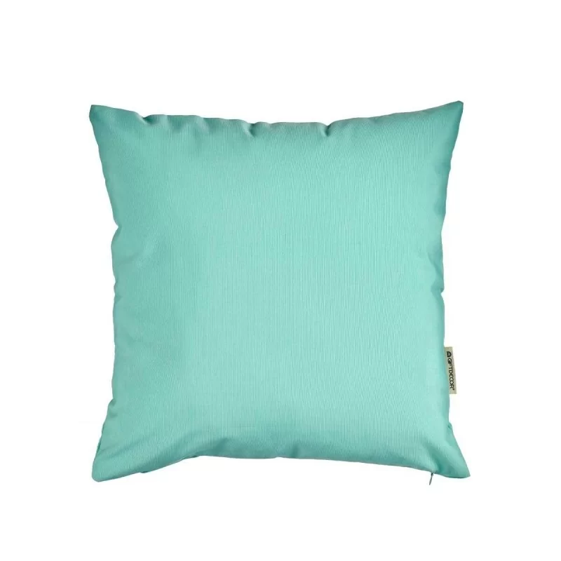Cushion cover Turquoise (45 x 0,5 x 45 cm) (12...
