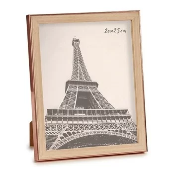 Photo frame Brown Copper Plastic Glass (23 x 27 x 2 cm)... 2