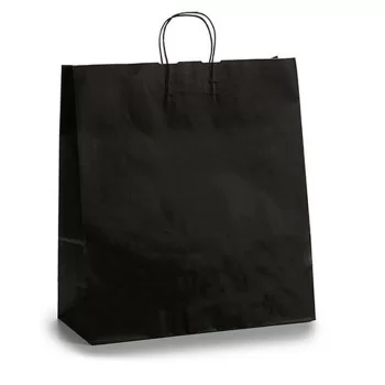 Paper Bag Black 16 x 57,5 x 46 cm (25 Units) 2