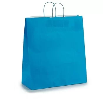 Paper Bag Blue 16 x 57,5 x 46 cm (25 Units) 2