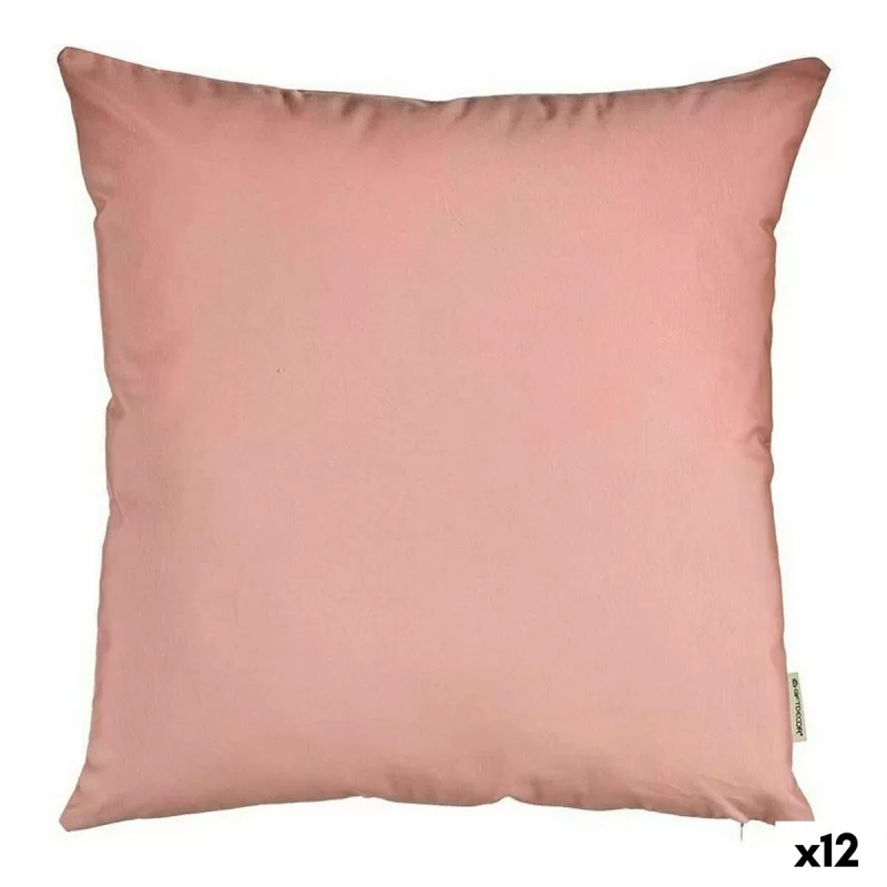 Cushion cover 60 x 0,5 x 60 cm Pink (12 Units)
