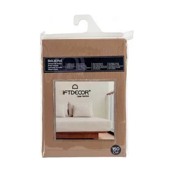 Fitted sheet 150 cm Brown (12 Units) 2