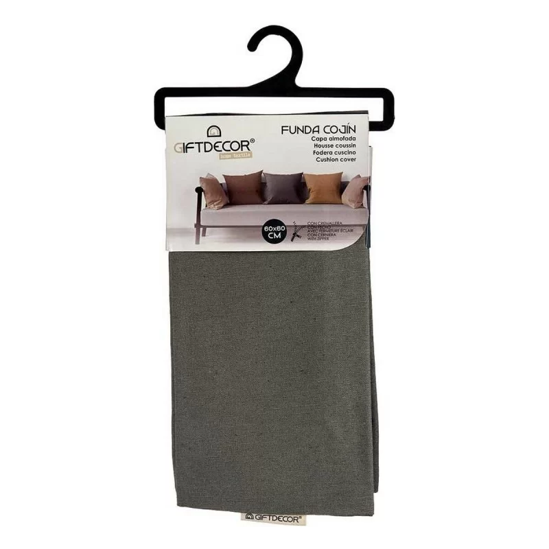 Cushion cover 60 x 0,5 x 60 cm Anthracite (12...