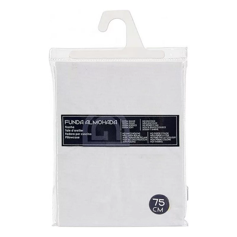 Pillowcase 45 x 0,2 x 70 cm White (12 Units)