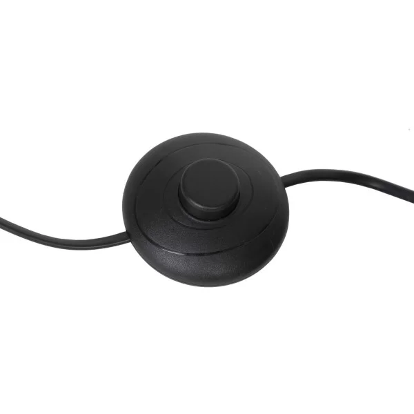 Floor Lamp 24 x 17 x 160 cm Crystal Golden Metal