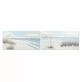 Painting DKD Home Decor 140 x 3 x 70 cm Mediterranean (2...