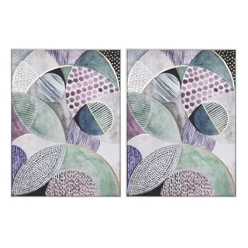 Painting DKD Home Decor Abstract Urban 103 x 4,5 x 143 cm...