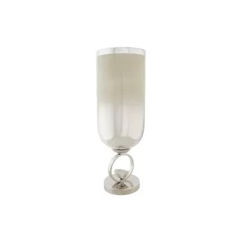 Vase DKD Home Decor Champagne Crystal Aluminium (15 x 15...
