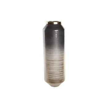 Vase DKD Home Decor Crystal Aluminium Multicolour 15 x 15...