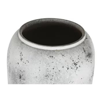 Vase Home ESPRIT White Black Ceramic 36 x 36 x 120 cm 2