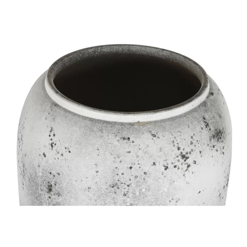 Vase Home ESPRIT White Black Ceramic 36 x 36 x...