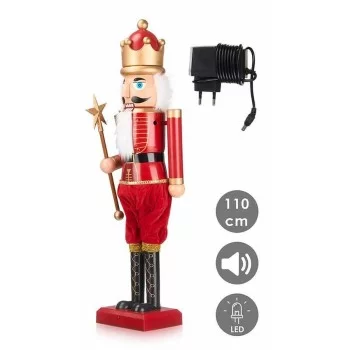 Decorative Figure Nutcracker Red Music Movement... 2