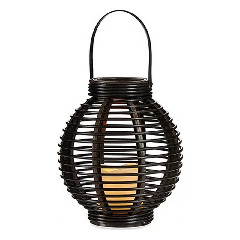 LED Lantern Brown Plastic 21 x 23,7 x 21 cm (4...