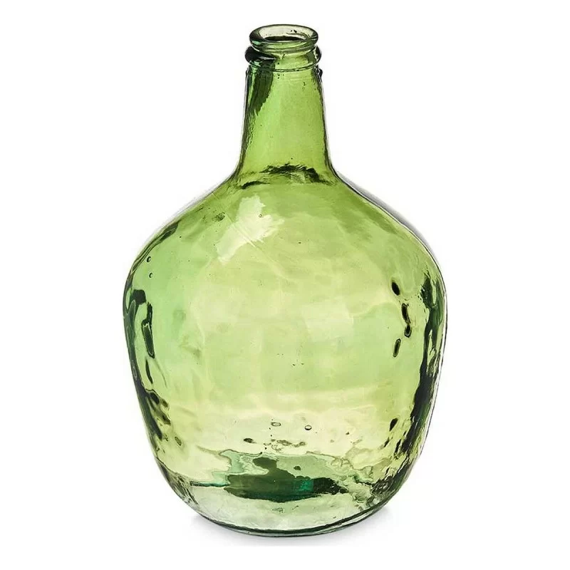 Bottle Smooth Decoration 17 x 29 x 17 cm Green...