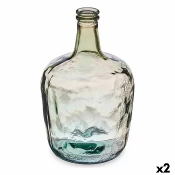 Bottle Smooth Decoration 19,5 x 35,5 x 19,5 cm champagne...