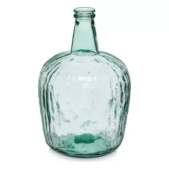 Bottle Stripes Decoration 14 x 44 x 13 cm Transparent (2... 2