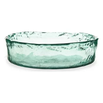 Centerpiece Crystal Transparent 30 x 8 x 30 cm (2 Units) 2