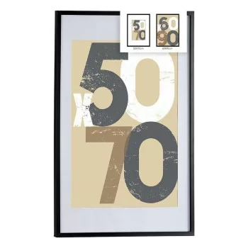 Photo frame 62,5 x 2,5 x 92,5 cm Black Plastic MDF Wood... 2