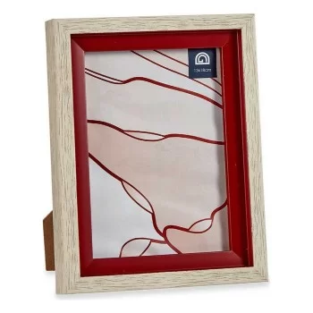 Photo frame 17 x 2 x 21,8 cm Crystal Red Wood Brown... 2