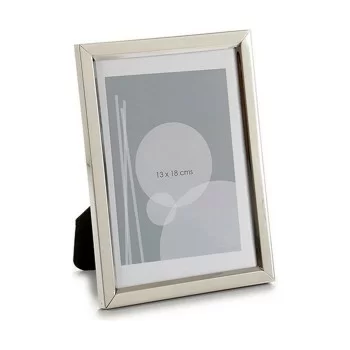 Photo frame Aluminium White 14,5 x 19,5 x 1 cm (12 Units) 2