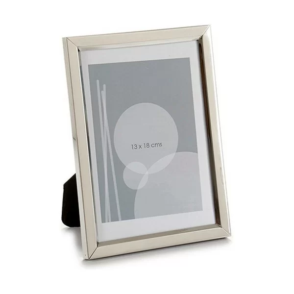 Photo frame Aluminium White 14,5 x 19,5 x 1 cm (12 Units)