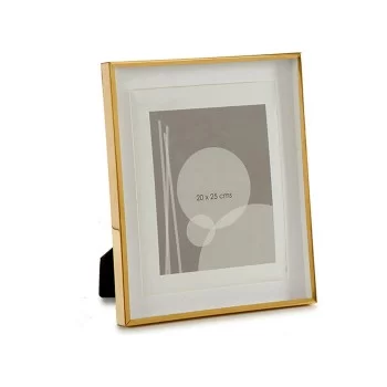 Photo frame Golden Aluminium 2,5 x 30 x 25 cm (6 Units) 2
