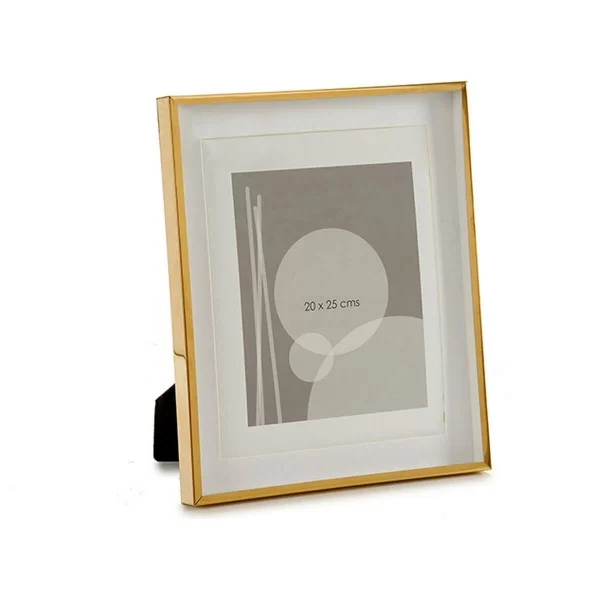 Photo frame Golden Aluminium 2,5 x 30 x 25 cm (6 Units)