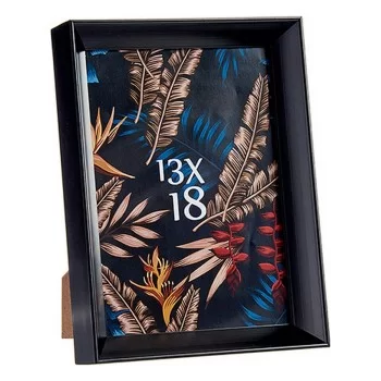 Photo frame 15,2 x 3,5 x 20,2 cm Black Plastic Glass (6... 2