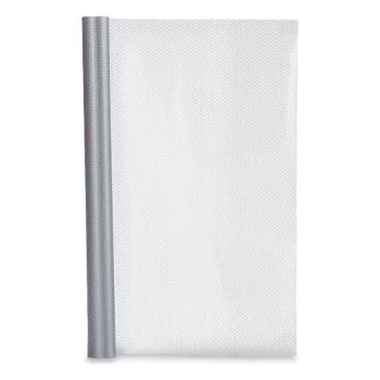 Non-slip Silver polypropylene 45 x 100 cm (24 Units) 2