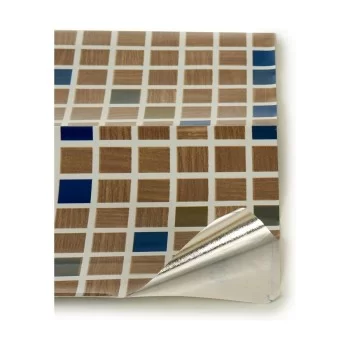 Adhesive paper Squares 60 x 90 x 1 cm (12 Units) 2