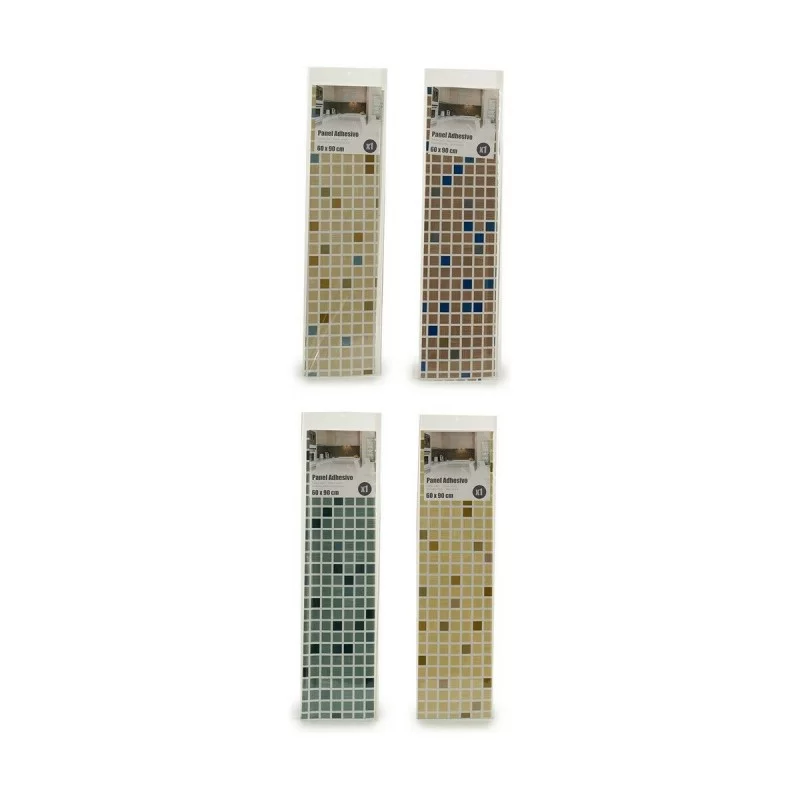 Adhesive paper Squares 60 x 90 x 1 cm (12 Units)