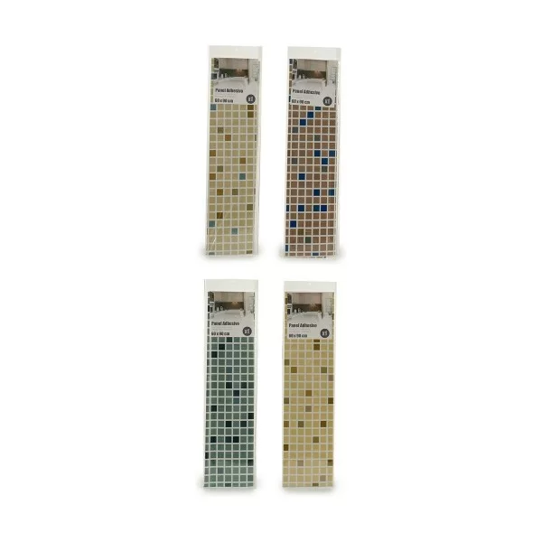 Adhesive paper Squares 60 x 90 x 1 cm (12 Units)