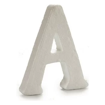 Letter A White polystyrene 1 x 15 x 13,5 cm (12 Units) 2
