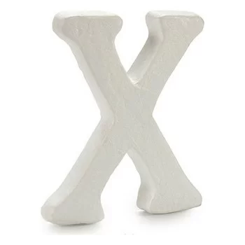 Letter X White polystyrene 1 x 15 x 13,5 cm (12 Units) 2