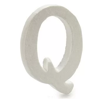 Letter Q White polystyrene 1 x 15 x 13,5 cm (12 Units) 2