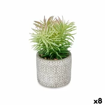 Decorative Plant Succulent Wood Plastic 12 x 22 x 12 cm...