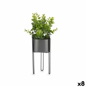 Decorative Plant Eucalyptus Metal Plastic 14 x 40 x 14 cm...