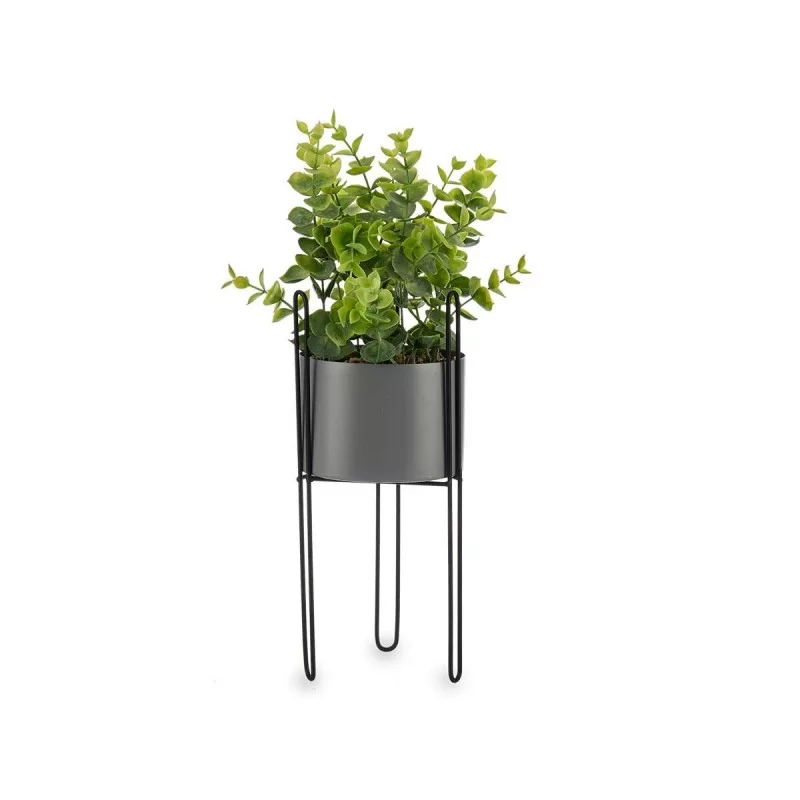 Decorative Plant Eucalyptus Metal Plastic 14 x...