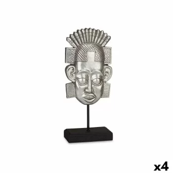 Decorative Figure Indian Man Silver 17,5 x 36 x 10,5 cm...