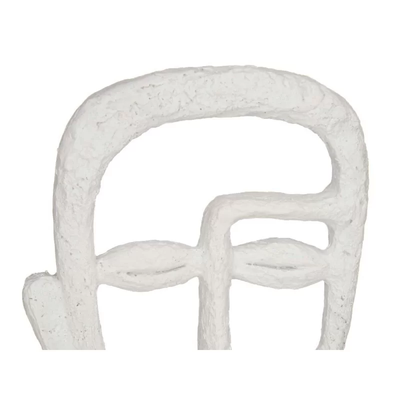 Decorative Figure Face White 19,5 x 38 x 10,5...