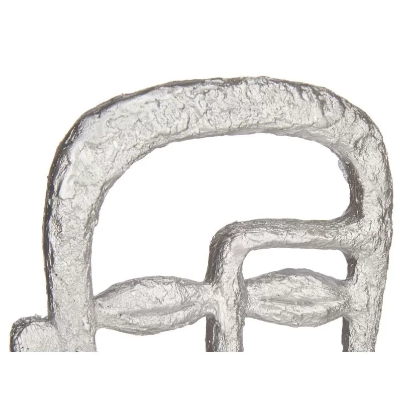Decorative Figure Face Silver 19,5 x 38 x 10,5...